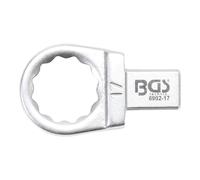 BGS 6902-17 | Chiave ad anello ad innesto | 17 mm | sede 9 x 12 mm