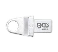 BGS Chiave ad anello ad innesto, 8 mm, sede 9 x 12 mm Quantità:1