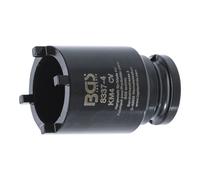 Vaso almenados para tuercas ranuradas | pines en el exterior | KM4