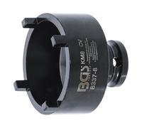 Vaso almenados para tuercas ranuradas | pines en el exterior | KM8