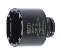 Vaso almenado | para tuercas ranuradas dientes internos | KM6