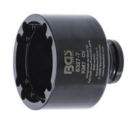 Vaso almenado | para tuercas ranuradas dientes internos | KM7