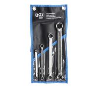BGS Chiavi ad anello doppio con teste ad anello con profilo E apertura E6xE8 - E20xE24, 4pz. Quantità:1