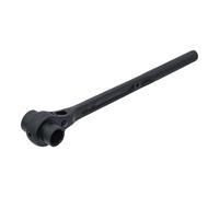BGS Cricchetto doppia bussola poligonale, con stelo tondo, 19 x 22 mm Quantità:1