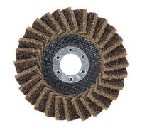 BGS 74471 | Disco abrasivo a ventaglio | tessuto non tessuto | Ø 115 mm | grana 80