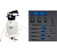 BGS Dispositivo Di Aspirazione E Riempimento Olio Ad Aria Compressa 8775