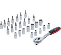 BGS Diy 15105 | Serie di bussole | 6,3 mm (1/4") | 4 - 13 mm | 27 pz.