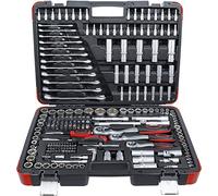 BGS Do it yourself Set di chiavi a bussola, azionamento 6,3mm / 10mm / 12,5mm, 216pz. Quantità:1