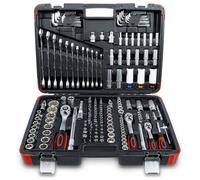 BGS Do it yourself Set di chiavi a bussola, azionamento 6,3mm / 10mm / 12,5mm, 176pz. Quantità:1