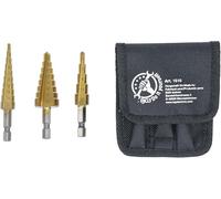 BGS Do it yourself Punte a gradini HSS, 3-20mm, 3pz. Quantità:1