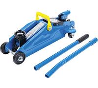 Cric sollevatore idraulico BGS 1880 2T 2000 KG a carrello per auto garage