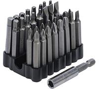 BGS Diy 20810 | Serie di inserti per viti di sicurezza | attacco esagono esterno 6,3 mm (1/4") | 33 pz.