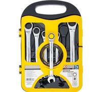 BGS Diy 30000 | Serie di chiavi combinate a cricchetto | 8 - 19 mm | 7 pz.