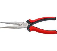 BGS Diy 337 | Pinza becchi mezzi tondi | dritta | 200 mm | Isolamento pesante a 2 componenti