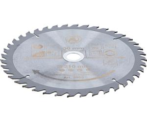 BGS Diy 3953 Lama per sega circolare con punte in metallo duro Ø 210 x 30 x 2,6