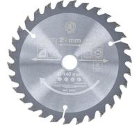 BGS Diy 3959 | Lama per sega circolare in metallo duro | Ø 140 x 20 x 2,3 mm | 30 denti