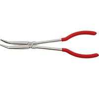 BGS Do it yourself Pinze becchi mezzi tondi, extra lunghe, piegate a 45°, 280mm Quantità:1