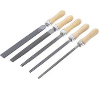 BGS Diy 50208 - Set di lime da 200 mm, 5 pezzi