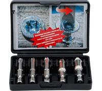 BGS Set di estrattori per viti 50410 #0–#3, 5 pezzi
