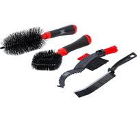 BGS Diy 50914 - Set di spazzole per la pulizia della bicicletta, 4 pezzi