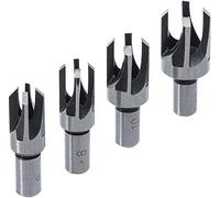 BGS Do it yourself Set di punte per tasselli, 6-8-10-13mm, 4pz. Quantità:1