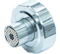 BGS Diy 70055 | Bussola universale | con impugnatura manuale a cricchetto, reversibile | 7 - 19 mm