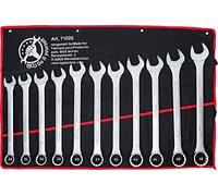 BGS Diy 71025 | Serie di chiavi combinate anello-forchetta | XXL | 34-50 mm | 11 pz.