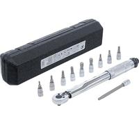 BGS Set chiavi dinamometriche, attacco quadrato esterno 6,3 mm (1/4"), 2 - 24 Nm, 11 pezzi Quantità:1