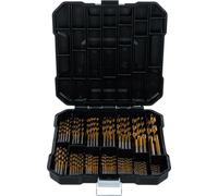 BGS Diy 74592 - Set di punte elicoidali HSS, 1,5-10 mm, 92 pezzi