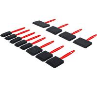 BGS Diy 76520 - Set di pennelli in schiuma/spugna, 12 pezzi