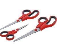 BGS Diy 7961 | Serie di forbici | inossidabili | 3 pz.