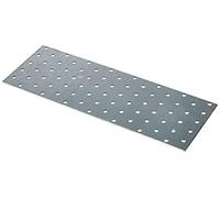 BGS technic Piastra forata dritta 80787 Acciaio Inox 300 x 100 x 2 mm