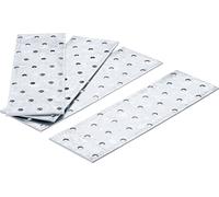 BGS Fai da te 80791 | Set di connettori piatti in acciaio | 180 x 40 x 2,5 mm | 6 pz.