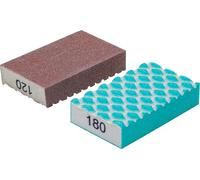 BGS Diy 80812 | Set di spugne abrasive | K 120, 180 | 2 pz.