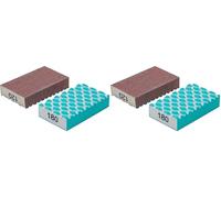 BGS Diy 80812 | Set di spugne abrasive | K 120, 180 | 2 pz. (Confezione da 2)