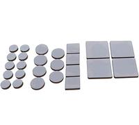 BGS Diy 80861 | Serie di paracolpi adesivi | grigio | 25 pz.