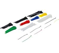 BGS Do it yourself Assortimento di fascette per cavi, colorato, 100-200mm 450pz. Quantità:1