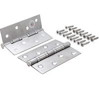 BGS Diy 80907 - Set di cerniere in acciaio INOX, 100 x 40 mm, 2 pezzi