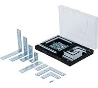 BGS Diy 80920 | Assortimento supporti ad angolo | 180 pz.