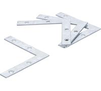 BGS Diy 80921 | Staffa a L | 75 x 75 x 12 mm | 4 pz.