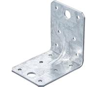 BGS Diy 80937-25 | Staffa angolare | con rinforzo | 70 x 70 x 55 x 2,5 mm | confezione risparmio | 25 pezzi