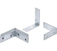 BGS Diy 80945 | Staffa ad angolo | 60 x 60 x 20 mm | 8 pz.