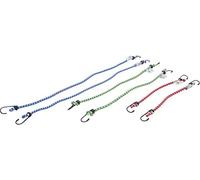 BGS Diy 85516 | Serie di funi elastiche | 300 / 450 / 600 mm | 6 pz.