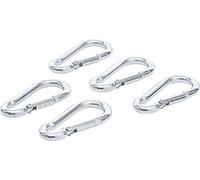 BGS Diy 85792 | Assortimento moschettoni | 8 x 80 mm | 5 pz.