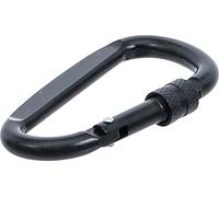 BGS DIY 85795 | Moschettone | Forma a D | con Vite di Sicurezza