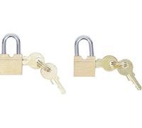 BGS Diy 85808 | Serie di lucchetti per valigie | 15 mm | 2 pz.