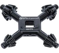 Bgs Technic 8625 Universal-Mandrino-Chiave A Croce