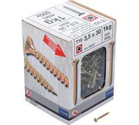BGS Diy 88022 - Viti multiuso con profilo a T (per Torx) T10, 3,5 x 30 mm, 1 kg, 500 pezzi