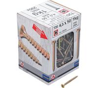BGS Diy 88026 - Viti multiuso con profilo a T (per Torx) T20, 4,5 x 50 mm, 1 kg, 290 pezzi
