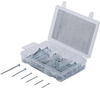 BGS Diy 88130 | Assortimento chiodi a testa piana | 200 pz.